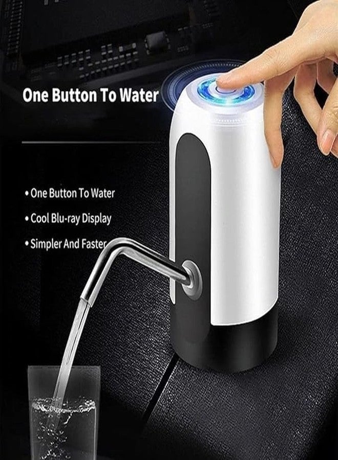 ZODAN Automatic Water Dispenser Pump for 20 Litre Water Bottle Can with Portable USB Charging Cable - Image 5